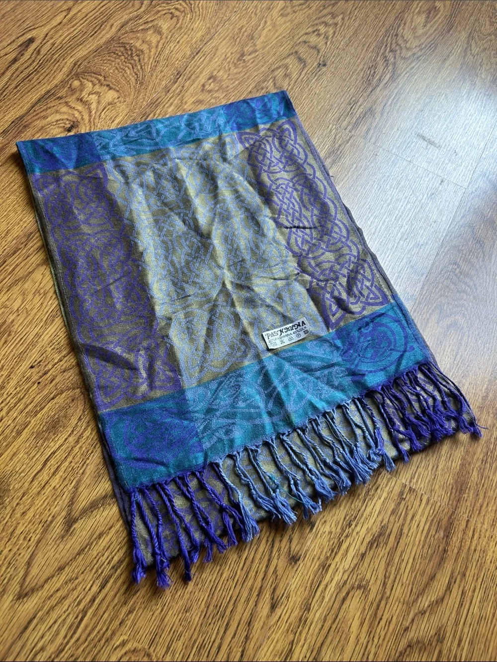 Pashmina Scarf with Silk